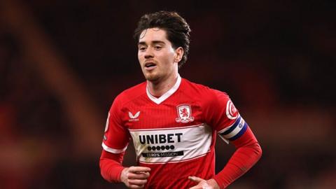 Middlesbrough midfielder Hayden Hackney