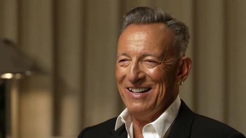 Bruce Springsteen in conversation with BBC music correspondent Mark Savage