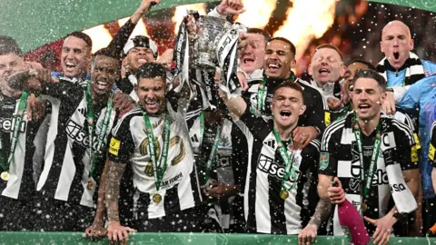 Newcastle celebrate