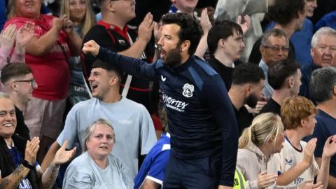 Brian Barry-Murphy celebrates 