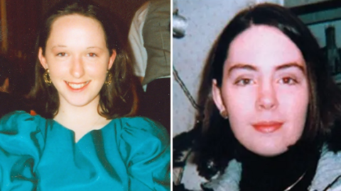 A composite image of Jo Jo Dullard (left) in blue top with brown hair and Deirdre Jacob (right) in a grey top with brown hair.