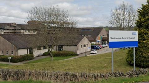 A general view of Westmorland General Hospital