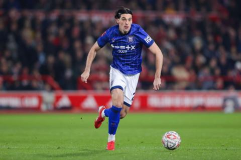Jacob Greaves in action for Ipswich