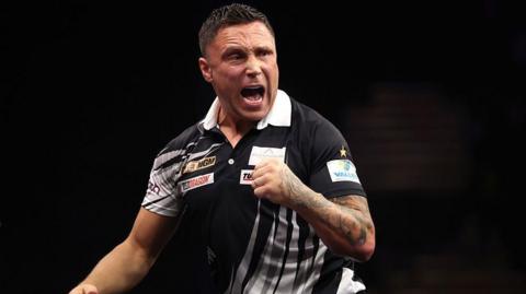 Gerwyn Price wins the Premier League in Antwerp