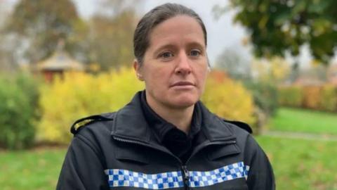 PC Ruth Coates in police uniform