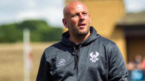 Adam Murray, pictured during his time in charge of Kidderminster