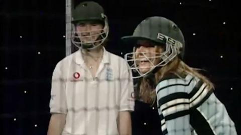 Katy Hill and Charlotte Edwards
