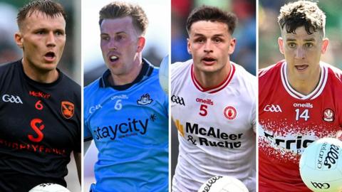 Rian O'Neill, Sean Bugler, Michael McKernan and Shane McGuigan 