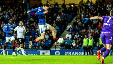 Ryan Naderi of Rangers