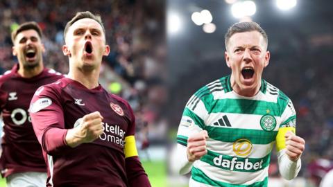 Lawrence Shackland and Callum McGregor