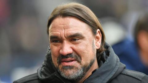 Leeds manager Daniel Farke ahead of his side's game at Preston