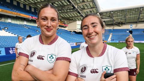 Anna McGann and Eve Higgins