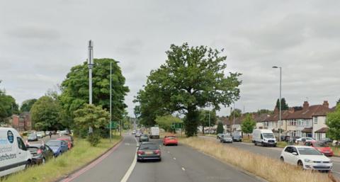 A34 Walsall Road in Great Barr