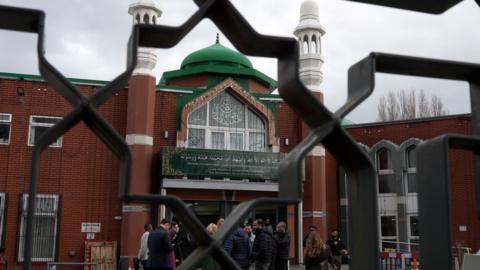 A general view of Manchester Central Mosque in south Manchester