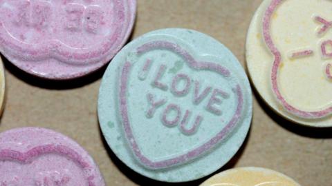 Love Hearts sweets