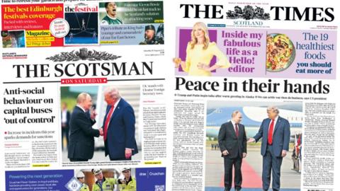 Scotland's papers: 16 August