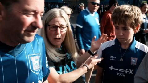 Ipswich fans