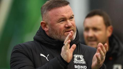 Former Plymouth Argyle manager Wayne Rooney