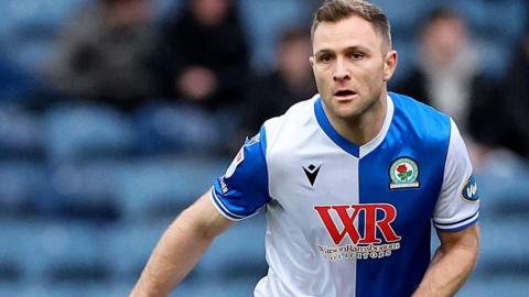 Sondre Tronstad in action for Blackburn Rovers