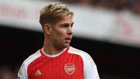 Arsenal midfielder Emile Smith Rowe