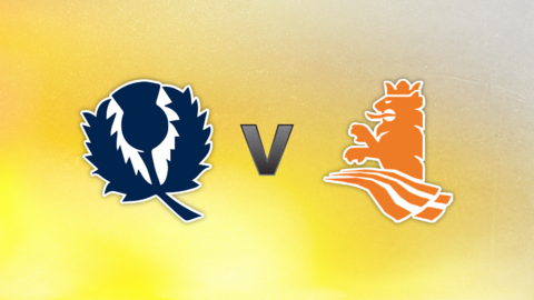 Scotland v Netherlands badge graphic