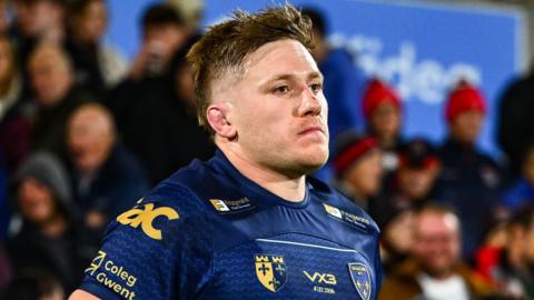 Matthew Screech runs out for Dragons at Ulster