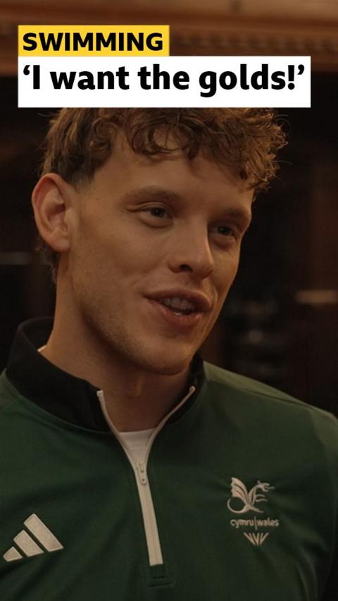 Swimmer Matt Richards