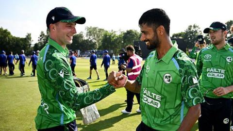 Ireland celebrate win