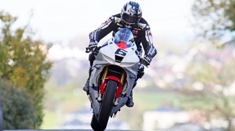 Michael Dunlop on his Honda Fireblade