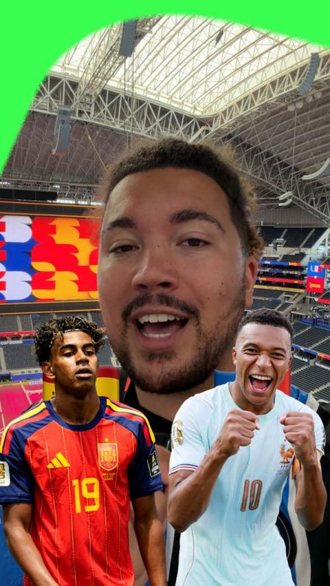 Lamine Yamal, Kylian Mbappe and Dallas stadium