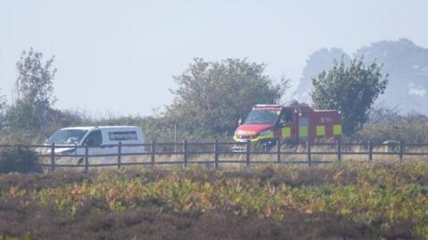 New Forest fire
