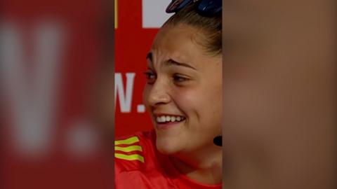 Poppy Soper laughing