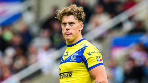 Arron Lindop playing for Warrington Wolves at Magic Weekend