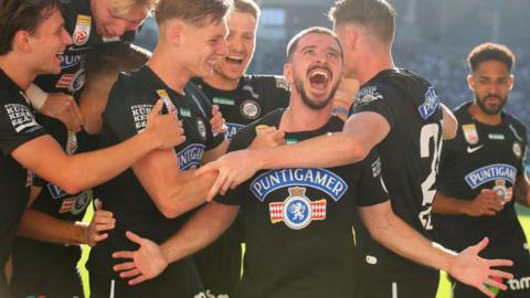 Sturm Graz celebrate