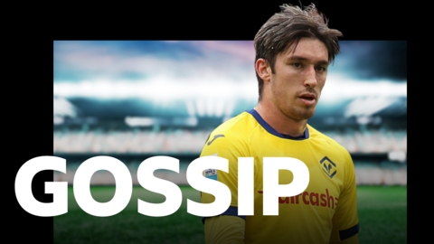 Hellas Verona striker Kieron Bowie