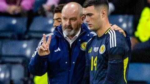 Steve Clarke and Lennon Miller