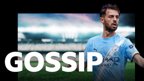 Bernardo Silva and the gossip logo