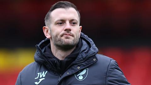 Jack Wilshere at Vicarage Road before Norwich's game against Watford