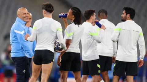 Manchester City players