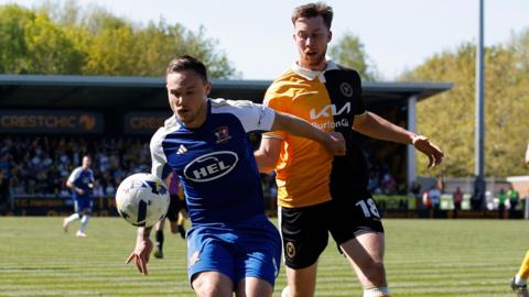 Action from Burton Albion v Exeter City