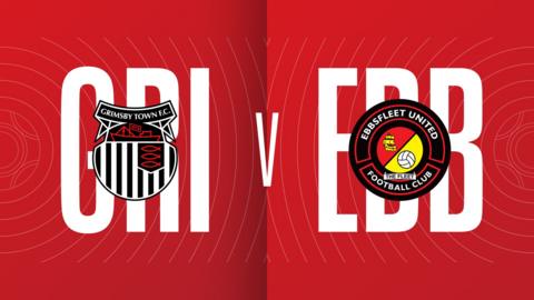 Grimsby Town v Ebbsfleet United graphic