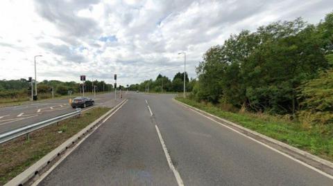 Google Maps photo of the junction of Corringham Road and Thorndike Way