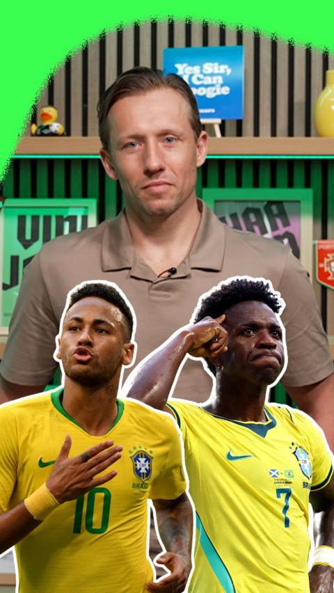Lucas Leiva picks between Neymar and Vinicius Junior