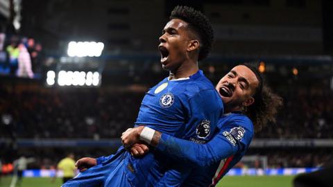 Chelsea celebrate