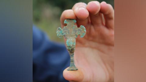 Small brooch from the Rendlesham dig