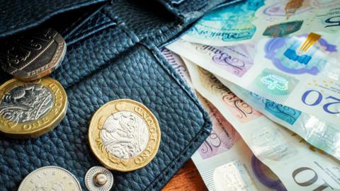 money , sterling and notes