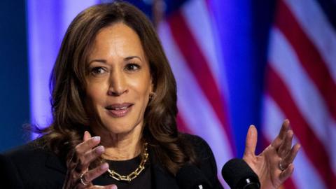 Kamala Harris speaks in Pittsburgh on Wednesday