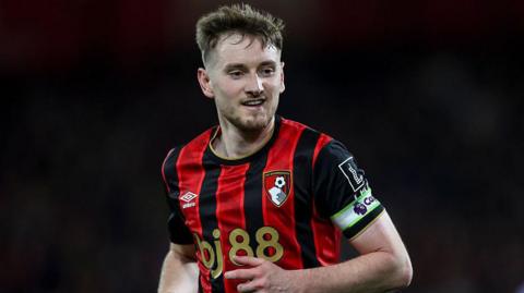 David Brooks of Bournemouth during the Premier League match between Bournemouth and Leeds United 
