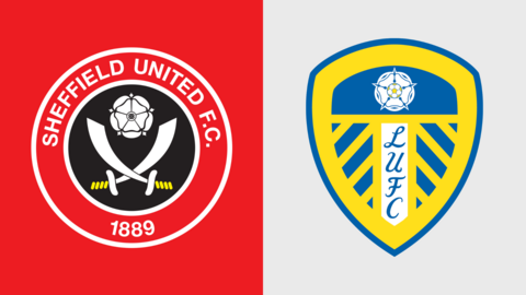 Side-by-side of Sheffield United and Leeds badges