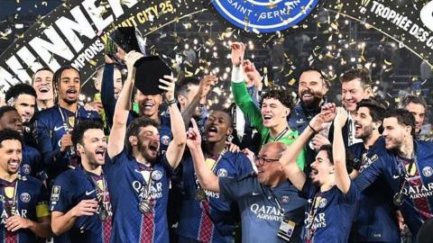 PSG lift the French Super Cup